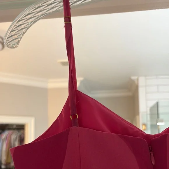 Hutch Pink Asymmetrical Ruffled Sundress - Picture 5 of 5